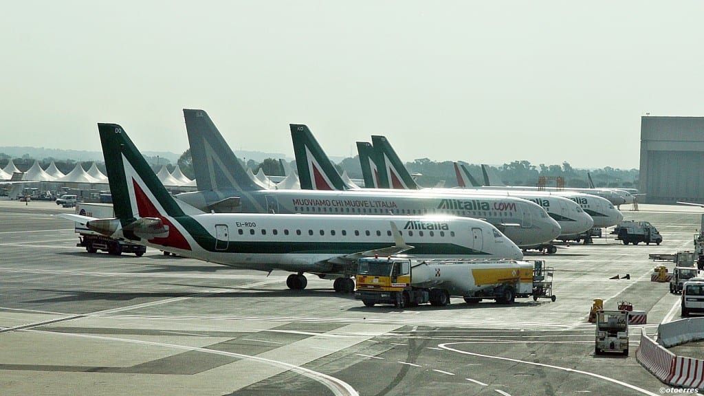 Alitalia - Roma Fiumicino Airport - 2014