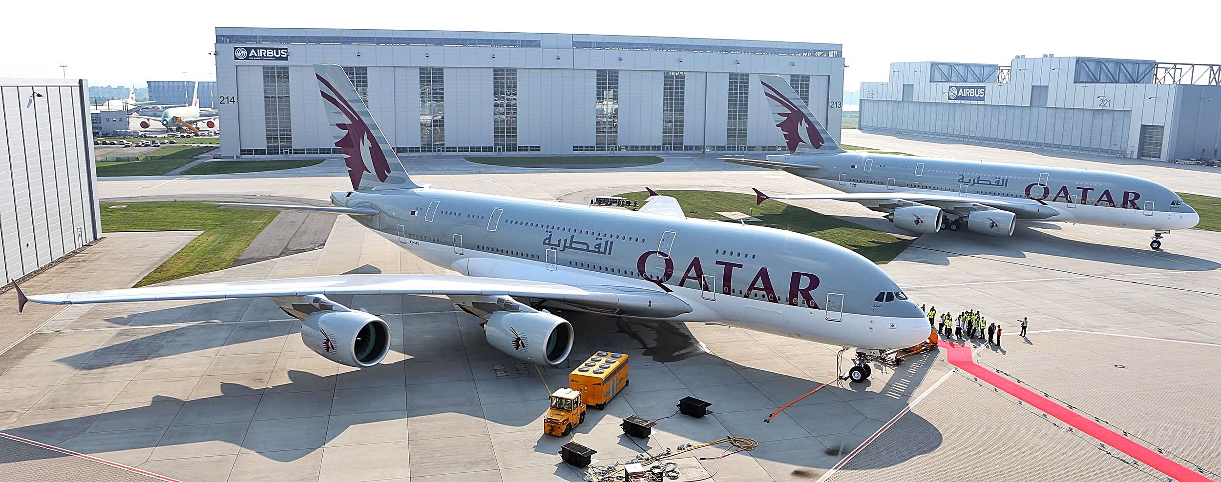 Qatar Airways Airbus A 380