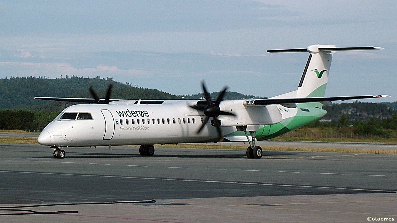 Widerøe Bombardier Q400NG