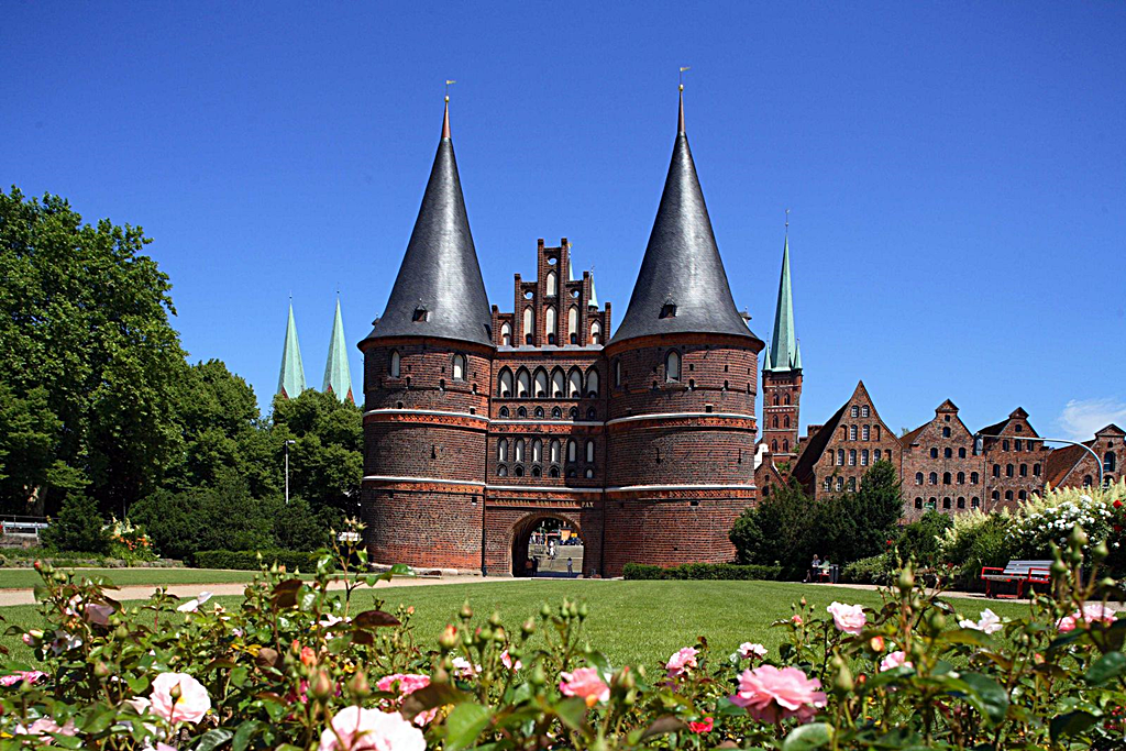 holstentor - Lübeck - Tyskland