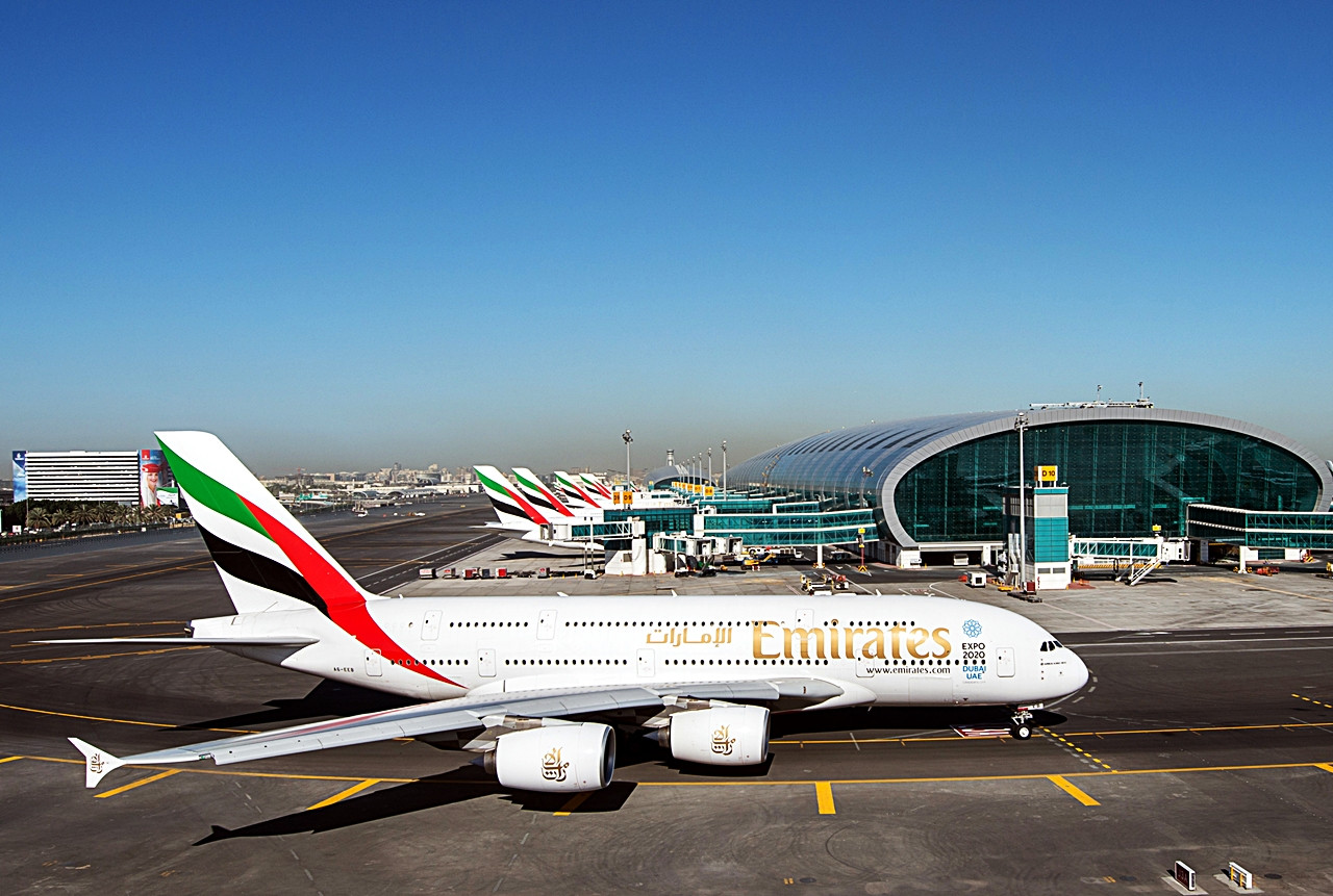 Emirates - Airbus A380 - Dubai Airport