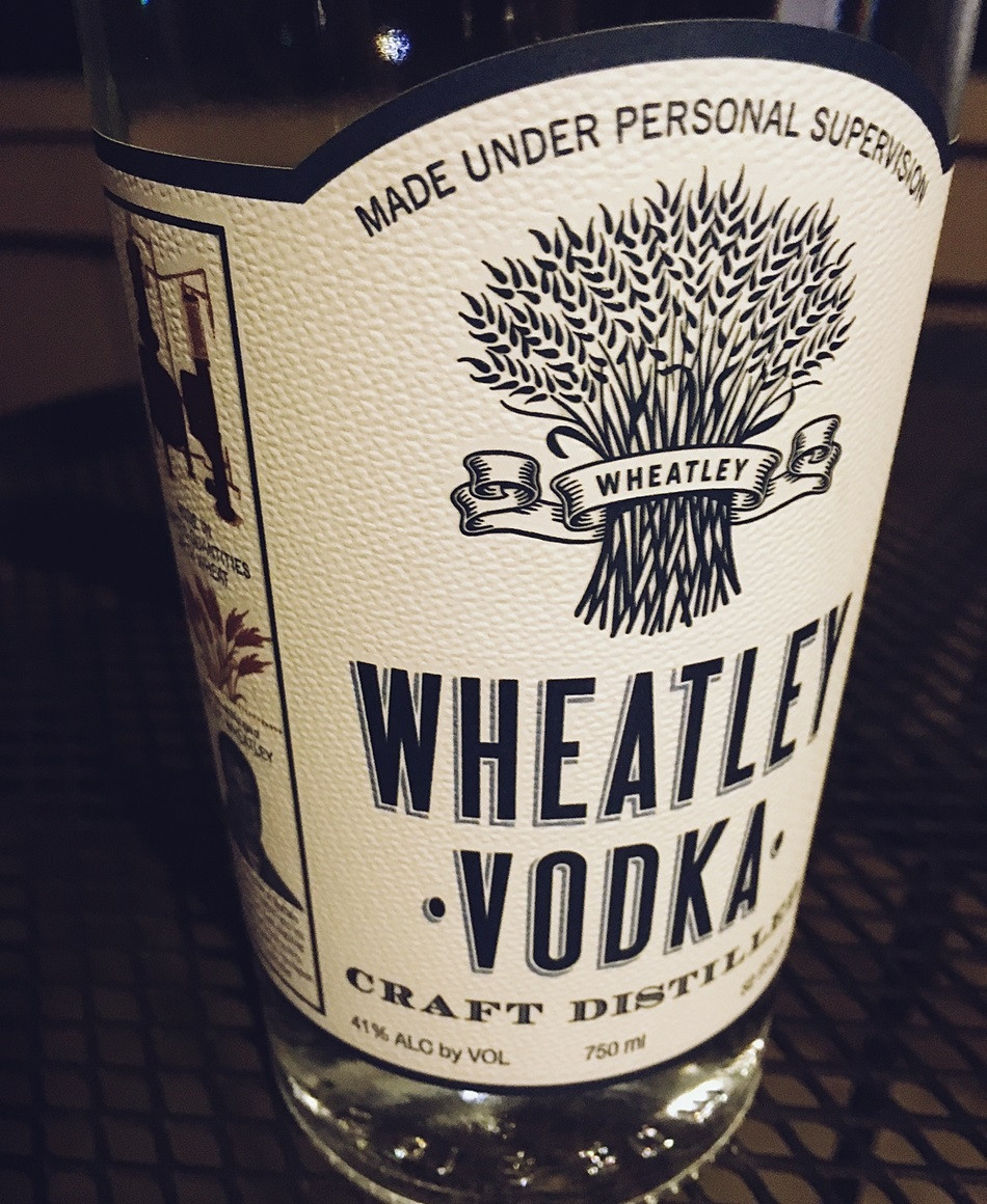 Vodka made in Kentucky? Yes! Wheatley vodka Dfly