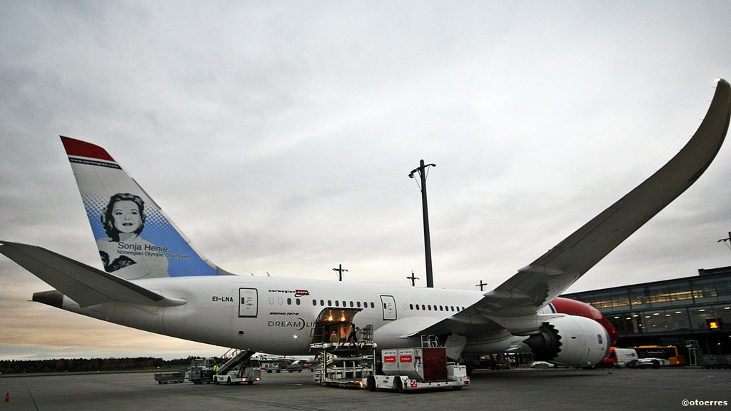 Norwegian - Boeing 787 - Dreamliner - Oslo lufthavn - Gardermoen