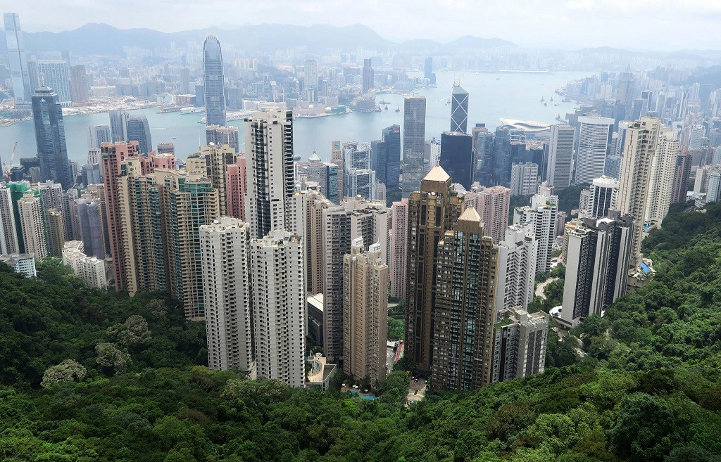 Hong Kong - Skuskrapere - Skyline