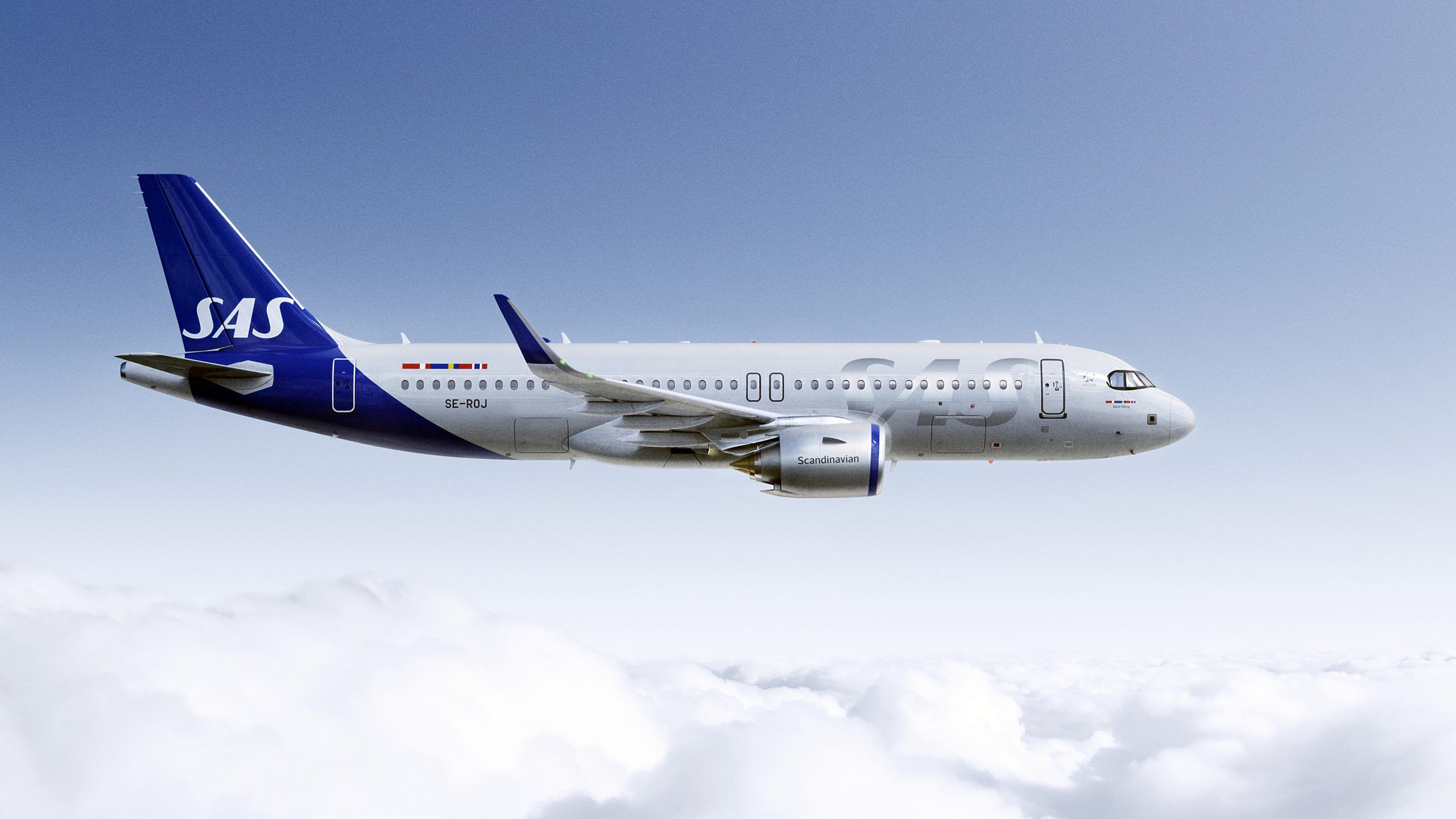 SAS - Airbus A 320neo - nytt livery 2020