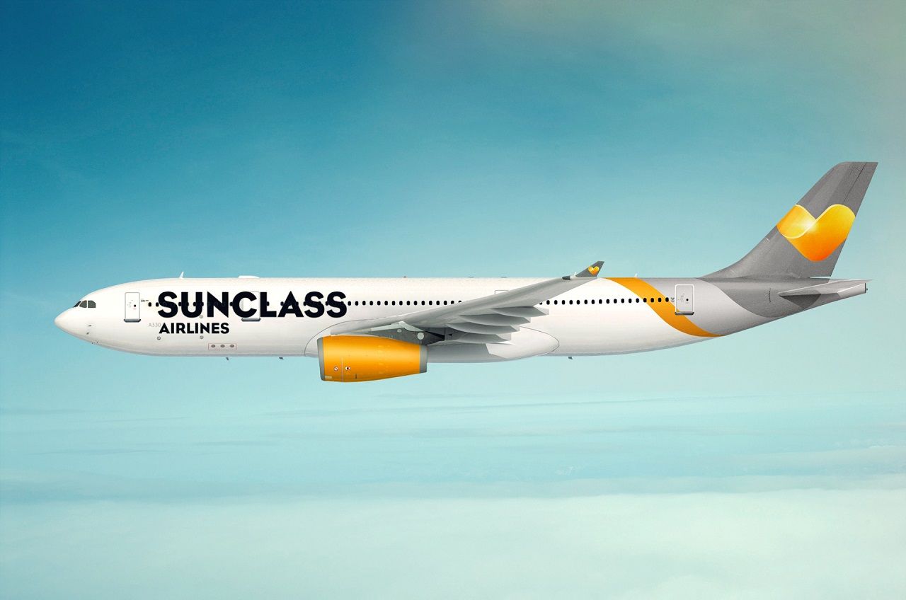Airbus A 330 - Sunclass Airlines - Vinggruppen