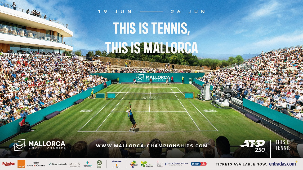 Plakat - Tennis - ATP-touren 2021 - Santa Ponsa - MallorcaMallorca - A