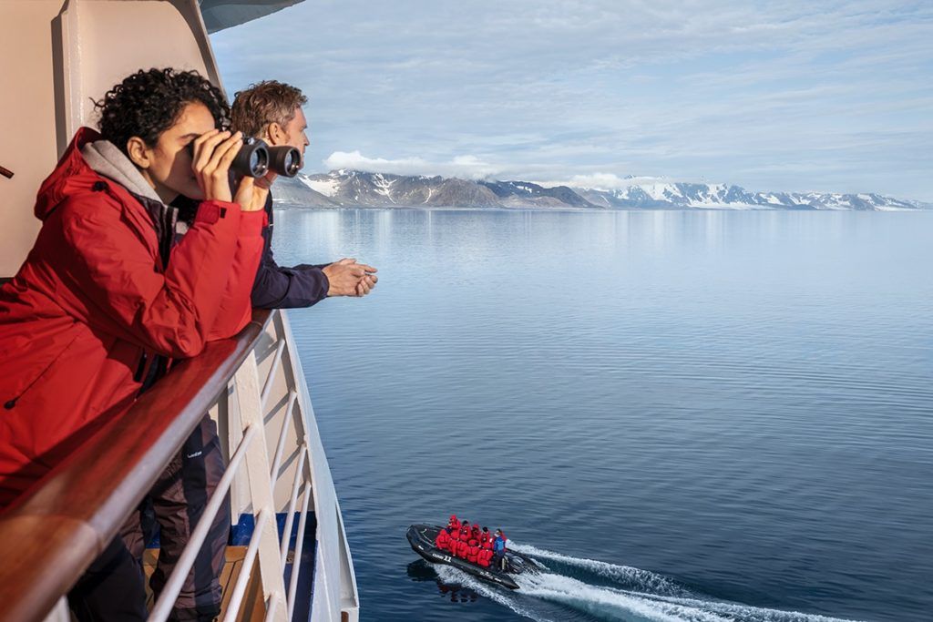 Cruise - passasjerer -Silversea Cloud - Monacobreen - Svalbard
