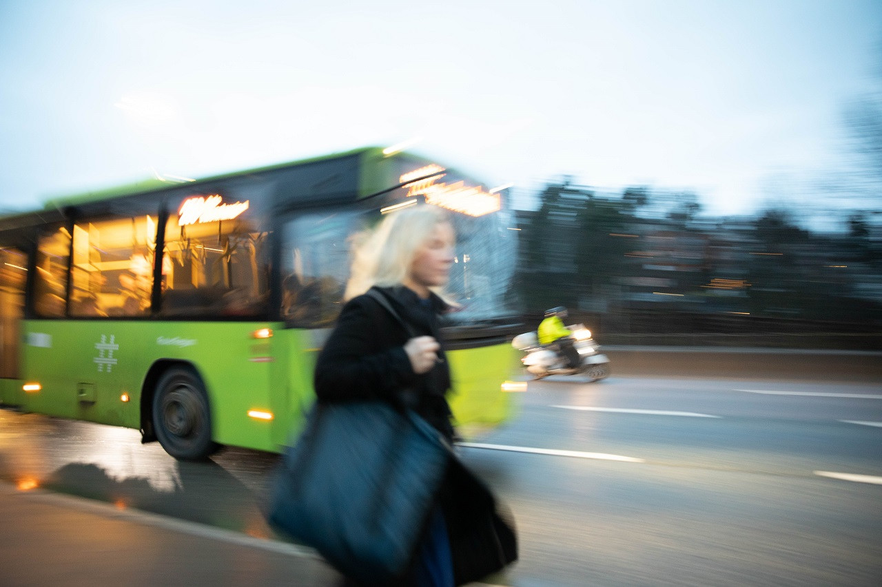 busspassasjer - kollektivtrafikk - NAF- Kollektivtrafikkforeningen - Samferdsel