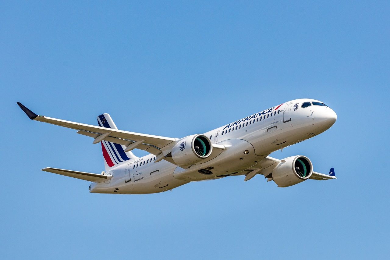 Airborne - Air France - Airbus A 220-300 - 2021