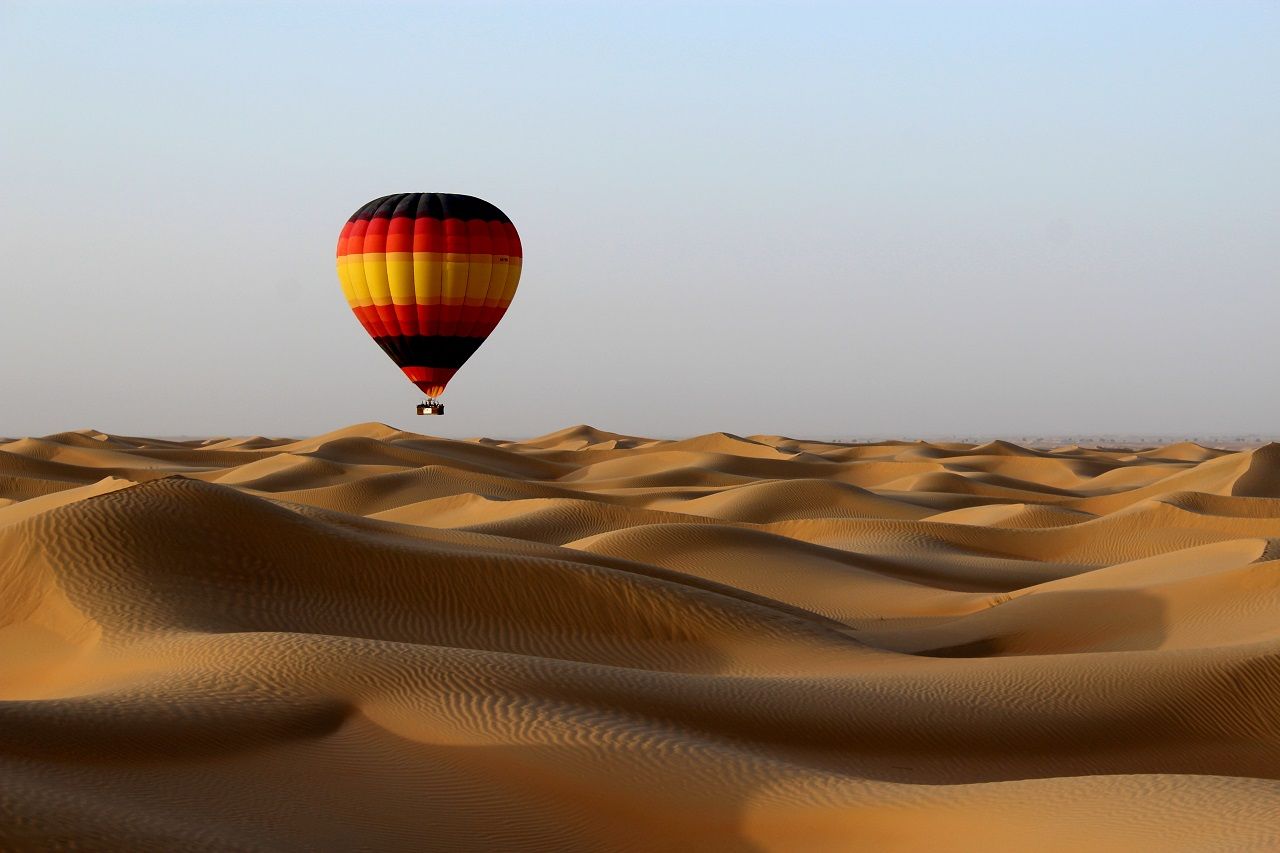 Varmluftsballong - Ørken - Dubai