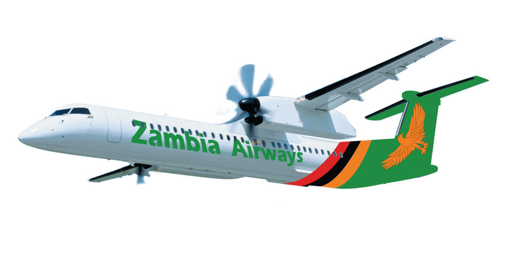 Zambia Airways - Q400 - Turboprop