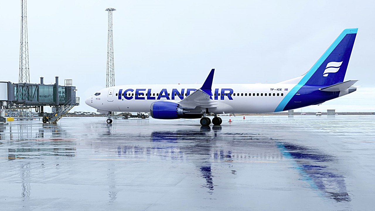 Boeing 737MAX8 - Ny livery - Icelandair