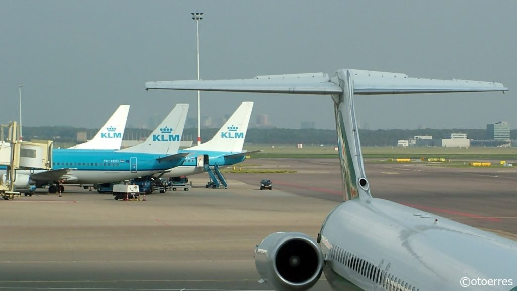 Flyplass - Schiphol - Amsterdam - KLM - Alitalia 