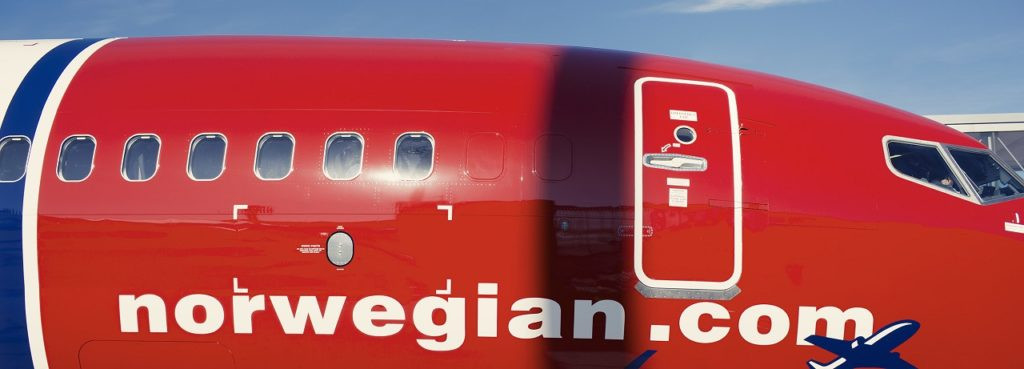 Eksteriør - Boeing 737-800 - Norwegian 