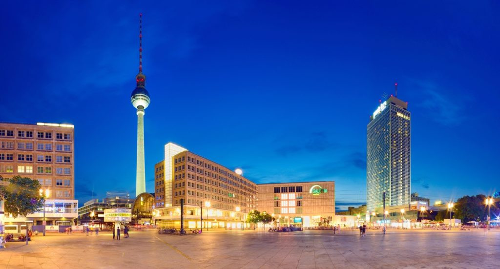 Berlin - Alexanderplatz - TV-tårnet 