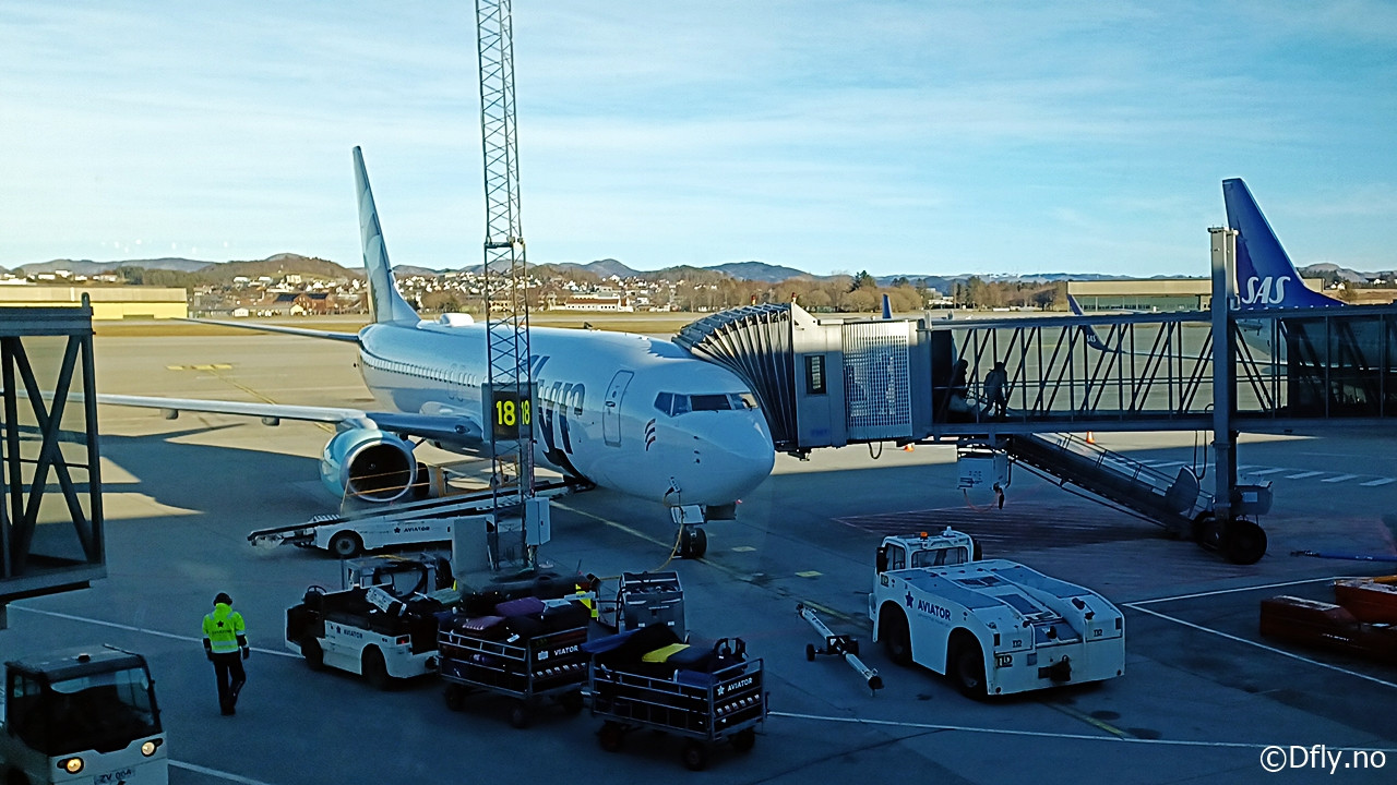 Boeing 737-800 - Flyr - Stavanger lufthavn