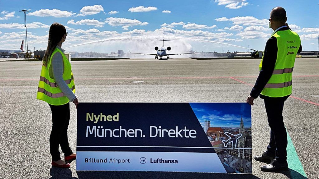 Lufthansa - Ruteåpning - Billund - München - mai 2022 
