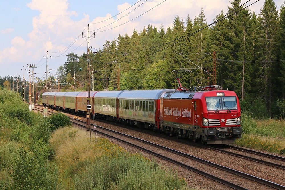 Snälltåget - Tyskland - Sverige 