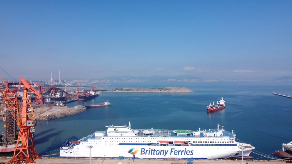 Brittany Ferries’ E-flexer  Stena Line - Wärtsilä