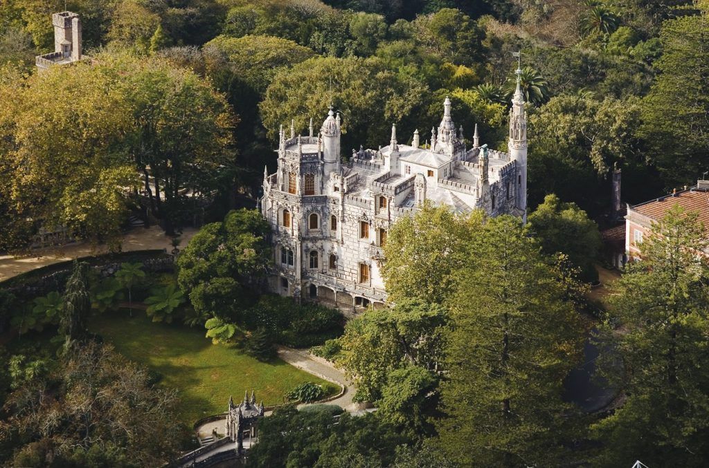 Quinta da Regaleira - Pallass - Slott - Sintra - Portugal