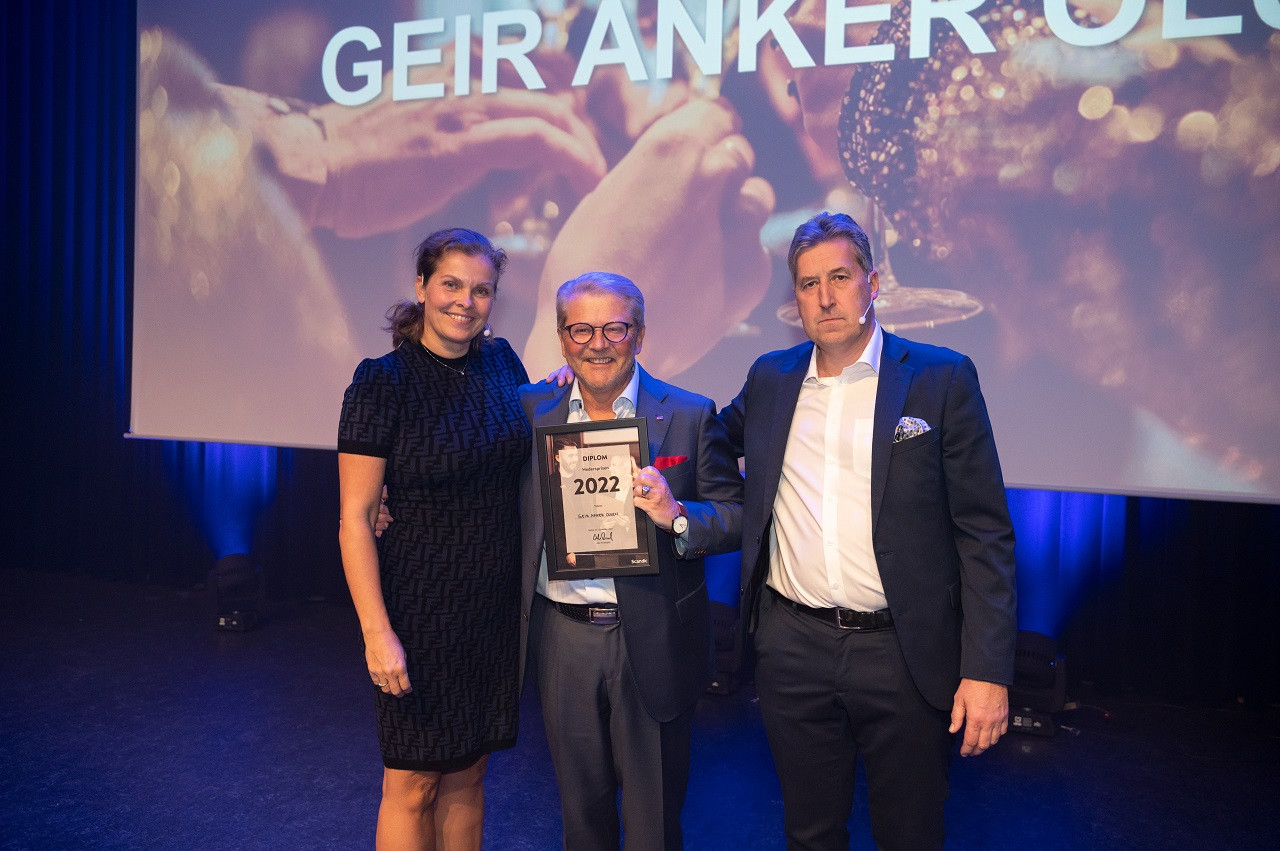 Geir Anker Olsen - Hotelldirektør - Scandic - Hederspris 2022