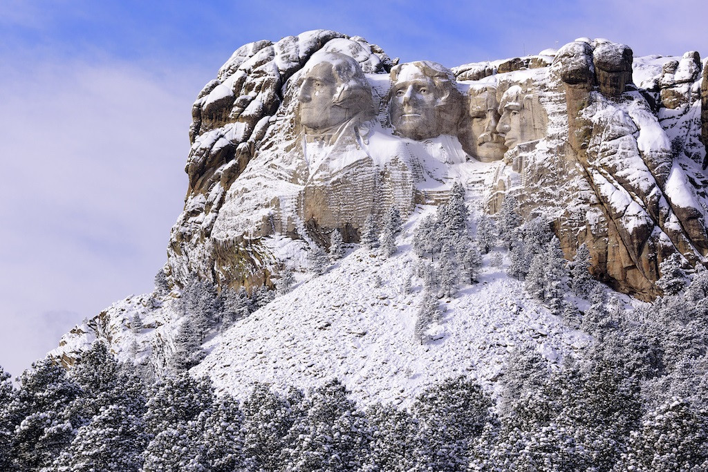 Presidenter i fjell - Mount Rushmore - Sør-Dakota - USA