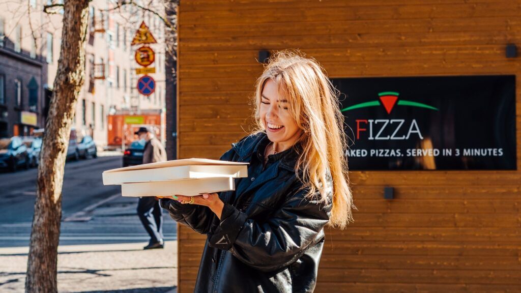 Pizzaautomat - Fizza - Gøteborg - Sverige 