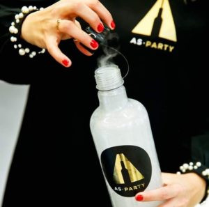 AS-PARTY: Alkohol, drinki w postaci pary do wdychania VAPSHOT