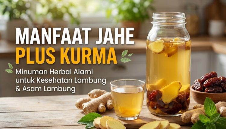 Temukan manfaat jahe dan kurma sebagai resep minuman herbal alami untuk meredakan iritasi saluran cerna, mencegah asam lambung naik, serta memelihara kesehatan organ lambung.
