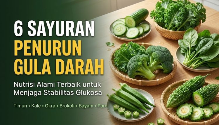 Sayuran Penurun Gula Darah: 6 Pilihan Nutrisi Alami Terbaik untuk Menjaga Stabilitas Glukosa dan Diabetes