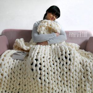 Chunky Cotton blankets