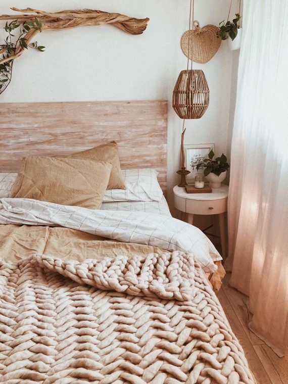 scandinavian-cosy-natural-chunky-knit-merino-throw-blanket-panapufa-boho-bedroom-interior-design