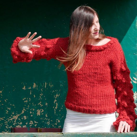 chunky-knit-alpaca-red-bubbles-sweater-raspberry-cardigan-1180580