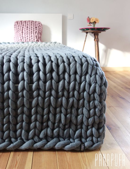 chunky-knit-blanket-panapufa-scandinavian-natural-style-boho-bedroom-cosy-home-decor