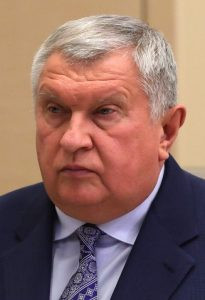 Igor Sechin, político ruso y director general de Rosneft
