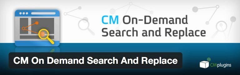 CM Search & Replace Là Một Plugin Tìm Kiếm Và Thay Thế Dữ Liệu Trong WordPress